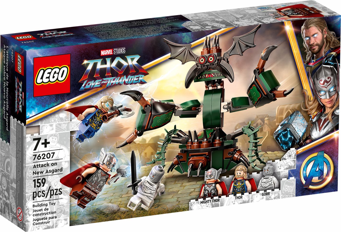 

Конструктор LEGO Marvel Super Heroes 76207 Нападение на Новый Асгард
