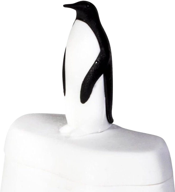 

Форма для мороженого Qualy Penguin On Ice QL10190-WH