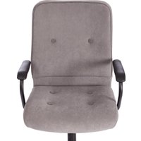 Офисное кресло TetChair Wind флок (серый)