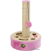 Когтеточка Beeztees с тайником 408731 (розовый/бежевый)