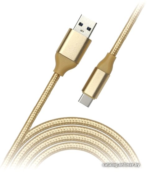 Кабель SmartBuy iK-3012 (золотистый)