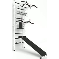 Шведская стенка (лестница) Shox M137 (белый/черный)