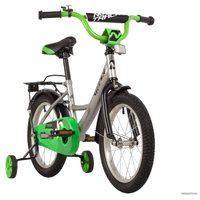 Детский велосипед Novatrack Vector 16 2022 163VECTOR.SL22 (серебристый)