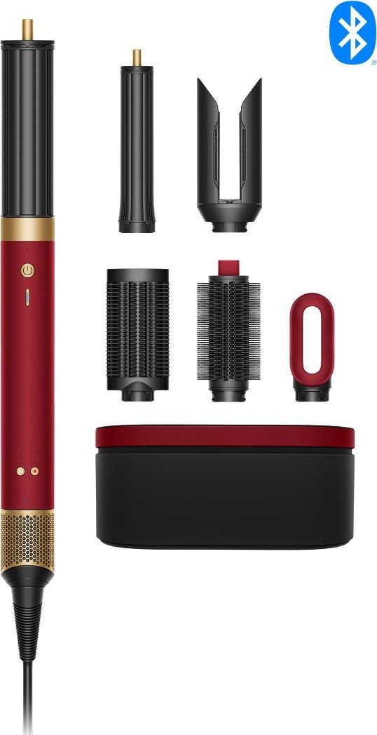 Фен-стайлер Dyson Airwrap Co-anda2x HS09 Straight+Wavy (евровилка, красный бархат/золотой)
