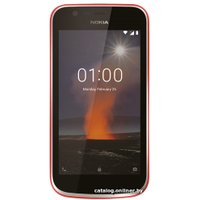 Телефон Nokia 1 Dual SIM (красный)