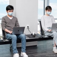 Сетевое зарядное Baseus GaN3 Pro Desktop Powerstrip AC+2U+2C 65W PSZM000901