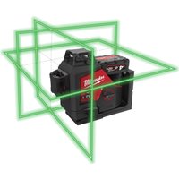 Лазерный нивелир Milwaukee M12 3PLKIT-401P 4933478960 (с 1-им АКБ, кейс)