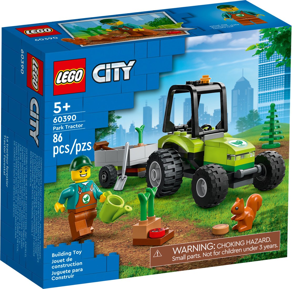 

Конструктор LEGO City 60390 Парковый трактор
