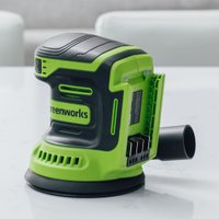 Эксцентриковая шлифмашина Greenworks OS325 3100907 (без АКБ)