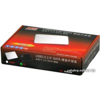 Бокс для накопителей 2.5" AgeStar 3UB2A8-6G Black