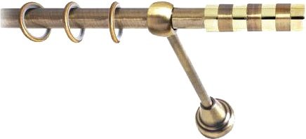 

Карниз для штор Lm Decor Жезл (антик, гладкая, 3м 16мм, 1 ряд)