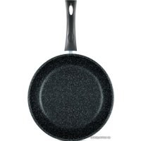 Сковорода Нева металл посуда (НМП) Литая Каменная Черный Гранит 18124