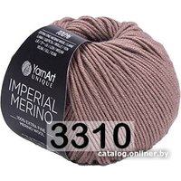 Пряжа для вязания Yarnart Imperial Merino 3310 50 г 100 м (какао)