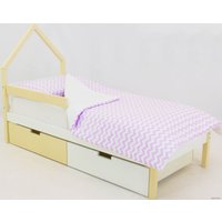 Кровать Бельмарко Svogen Classic 160x70 (бежевый/белый) в Бобруйске