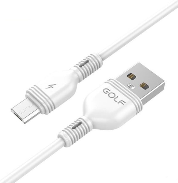 

Кабель GOLF Micro USB GC-75 1 м (белый)