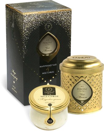 Подарочный набор Peroni Diamond Collection 70 г. (чай Масала + Кедровый орешек)