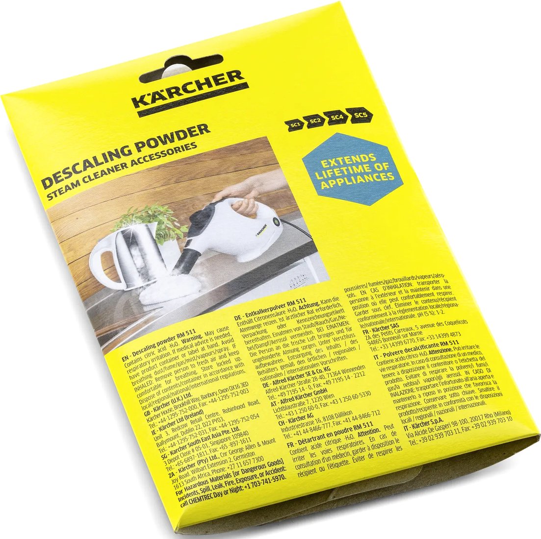

Средство от накипи Karcher RM 511 EU 6.296-193.0 (6x17 г)