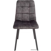 Стул AksHome Vermont Vintage (винтажный серый велюр UF912-6/черный)