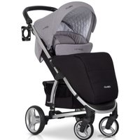 Коляска прогулочная «книга» EasyGo Virage Ecco (прогулка, grey fox)
