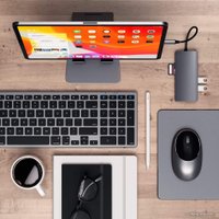 Док-станция Satechi Type-C Multi-Port Adapter 4K with Ethernet V2 ST-TCMA2M