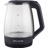 Электрический чайник Willmark WEK-1823G (серо-черный)