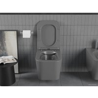 Унитаз подвесной Mexen Teo 30854071 (темно-серый матовый) (без бачка)