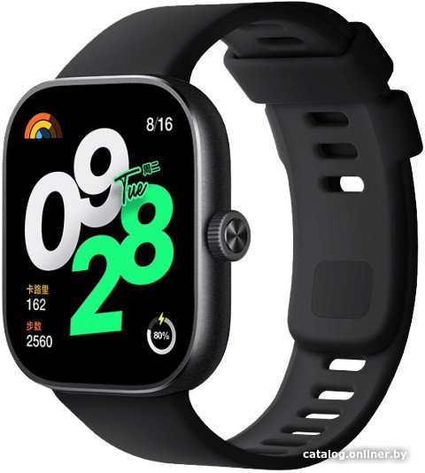 Умные часы Xiaomi Redmi Watch 4 (черный, китайская версия)