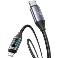 Кабель Usams US-SJ667 USB Type-С - Lightning (1.2 м, черный)
