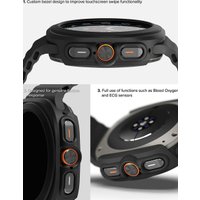 Чехол Ringke Slim+Glass для Galaxy Watch Ultra 47mm 2024/ 2025 Matte Black