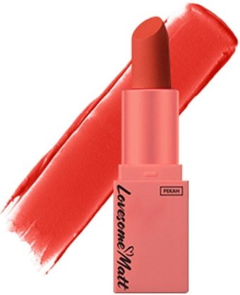 Губная помада Pekah Lovesome Matt 02 Апельсиновый фреш