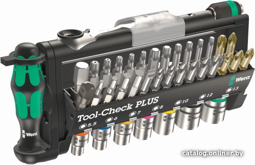 Универсальный набор инструментов Wera Tool-Check Plus 056490 (39 предметов)