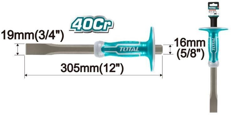 

Зубило Total THT4411216