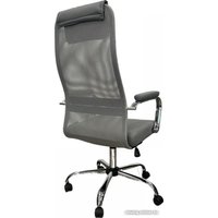 Офисное кресло SitUp Alfa chrome (сетка Grey/ткань Grey)