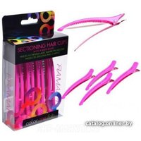 Зажим для волос Framar Super Sectioners Clip Pink (4 шт)