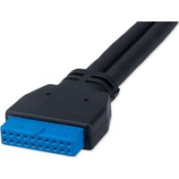 Планка Cablexpert CC-USB3-RECEPTACLE-LP