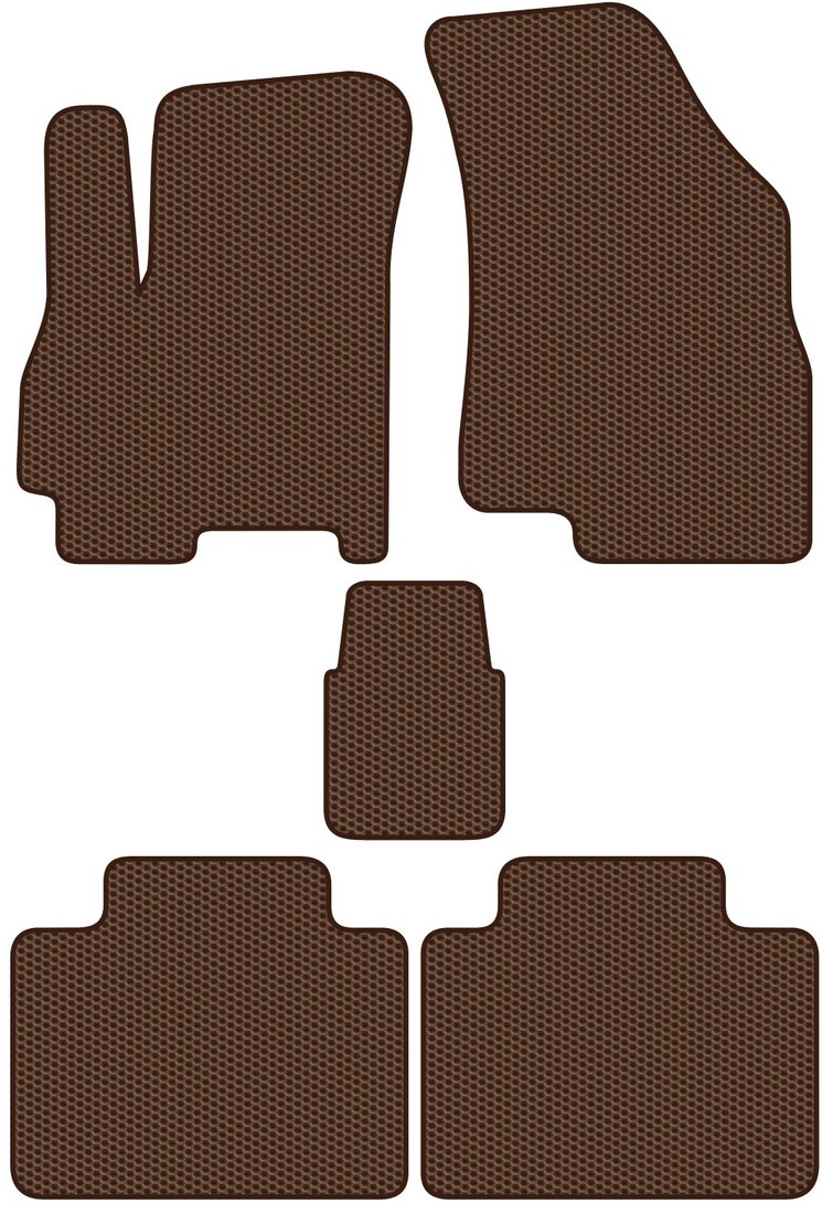 

Комплект ковриков для авто Alicosta EXEED LX I (suv / SUV) 2017 - Н.В. (коричневый, сота)