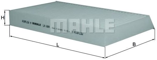 Mahle Knecht LA684