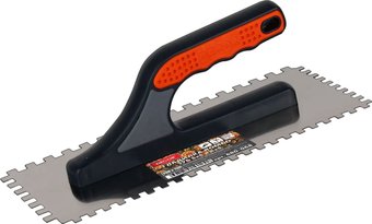 Гладилка Decor 280х130мм 6х6мм + 8х8мм 0.7мм 680-068