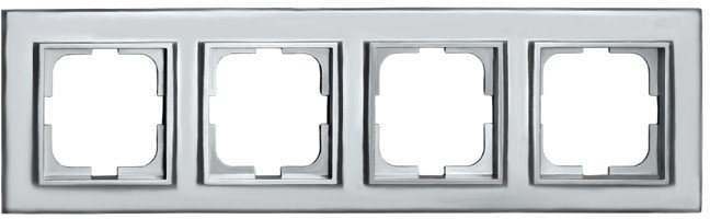 Рамка Ovivo Mina 401-100000-228 (серебристый)