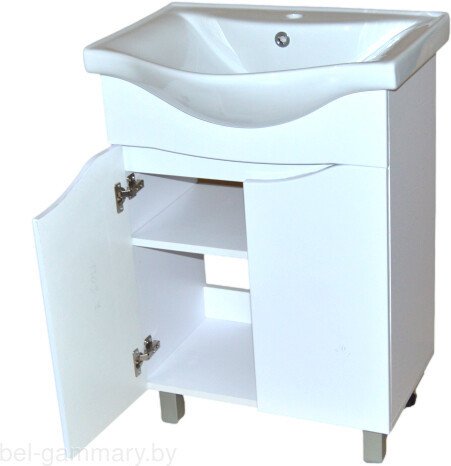 

Гамма Тумба под умывальник Люкс 13-56/3 У60 Базик-7060