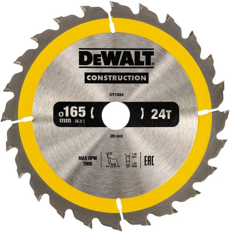

Пильный диск DeWalt DT1934