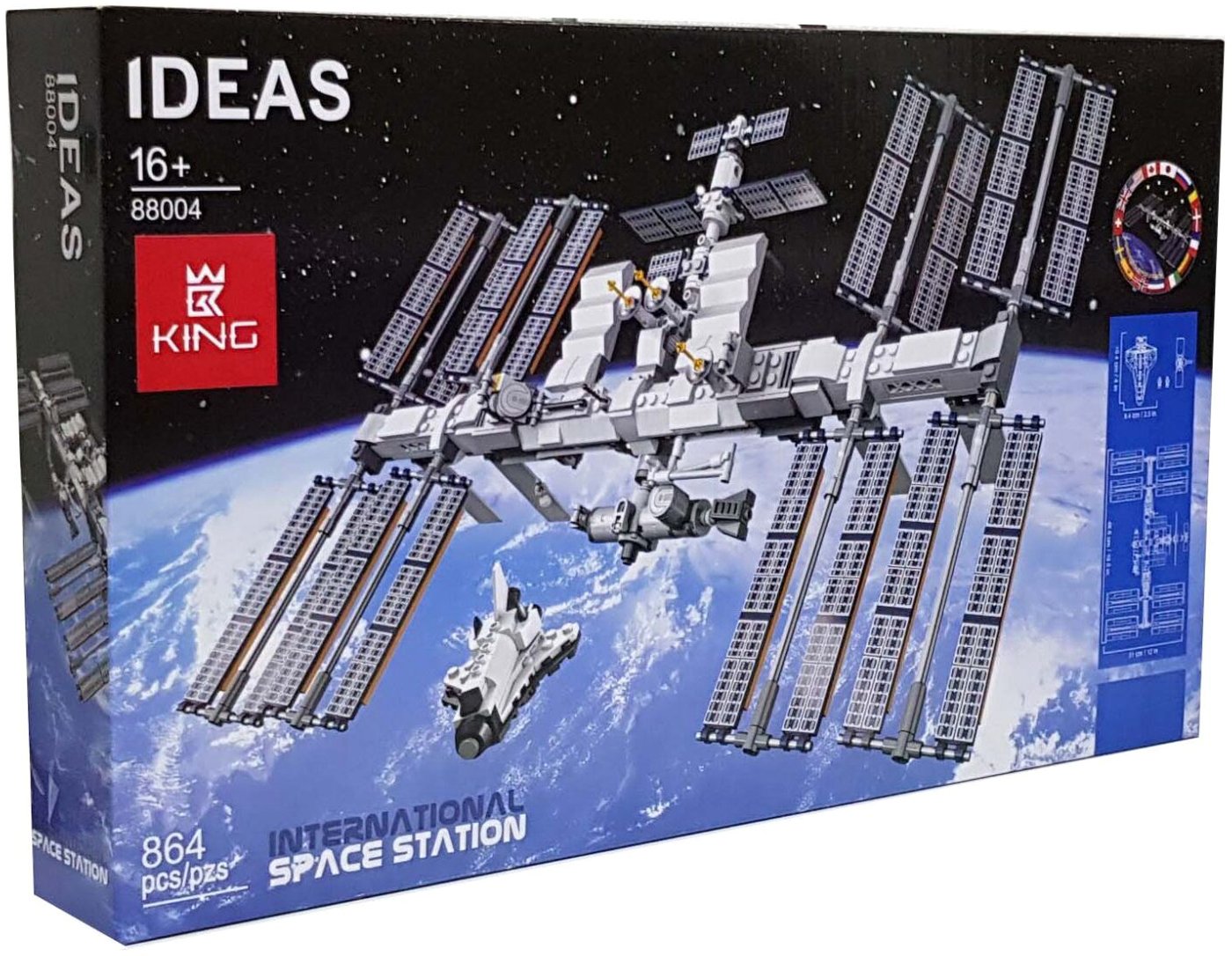 

Конструктор King Ideas 88004 Международная космическая станция