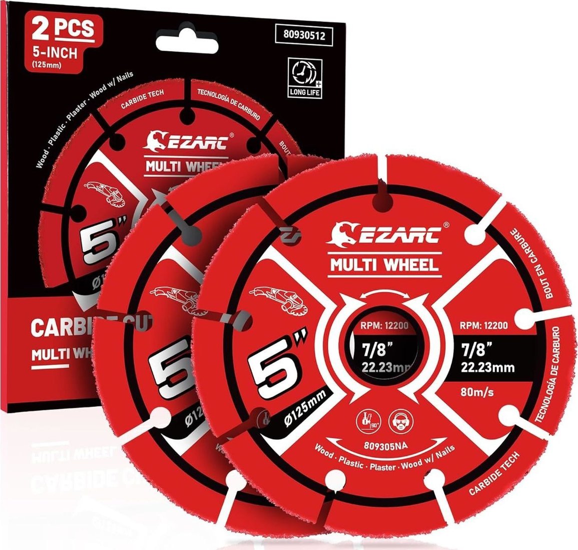 

Отрезной диск Ezarc 80930512 (2 шт)