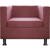 Интерьерное кресло Brioli Билли (рогожка, J10 сиреневый)