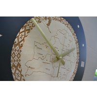 Настенные часы ИП Карташевич с символикой Республики Беларуси Bel23 (40см)