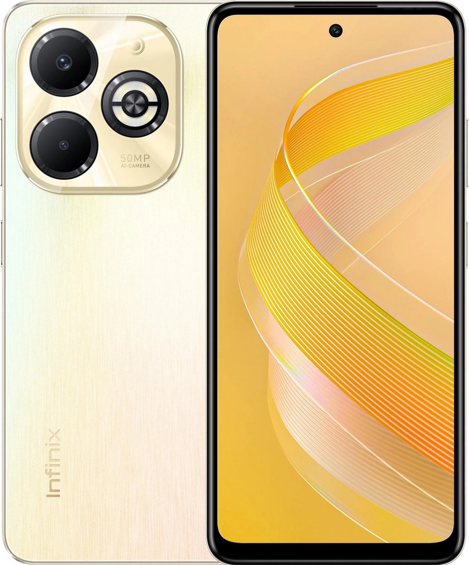 

Телефон Infinix Smart 8 Plus X6526 4GB/128GB (золотистый)
