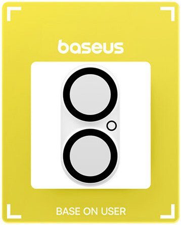 Защитное стекло Baseus Crystal HD Full-Frame Lens Protector для iPhone 17