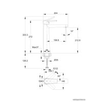 Смеситель Cersanit Moduo 64095