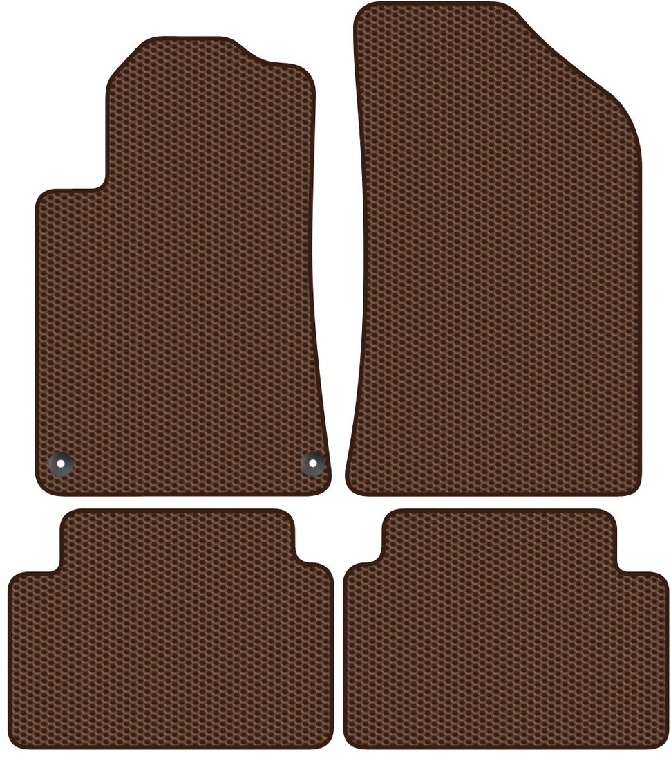 

Комплект ковриков для авто Alicosta Peugeot 508 (седан) 2011 - 2018 (коричневый, сота)