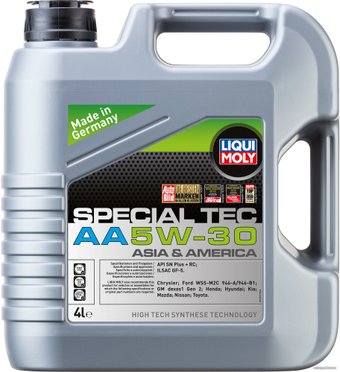 Моторное масло Liqui Moly Special Tec AA 5W-30 4л